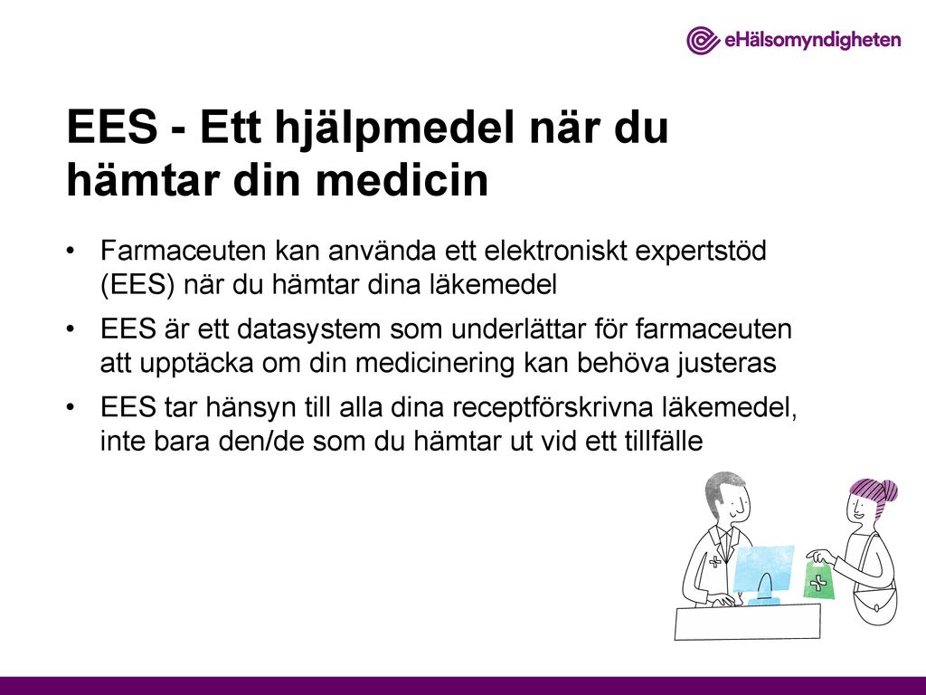 Passar Dina Mediciner Ihop Om Elektroniskt Expertst D Ees Ppt Ladda Ner